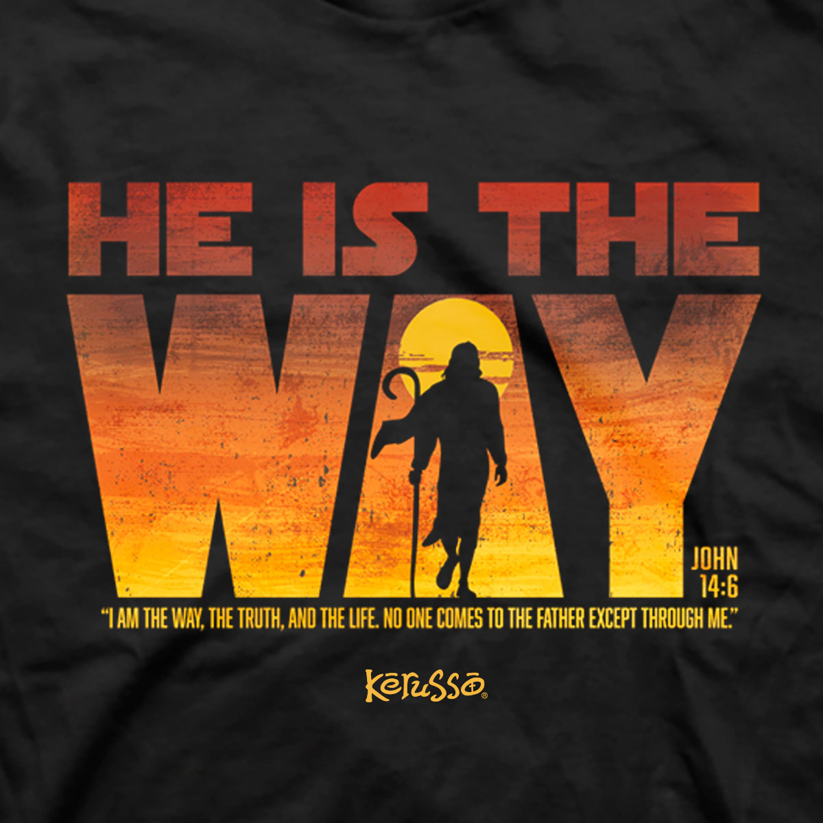 Kerusso Christian T-Shirt He Is The Way