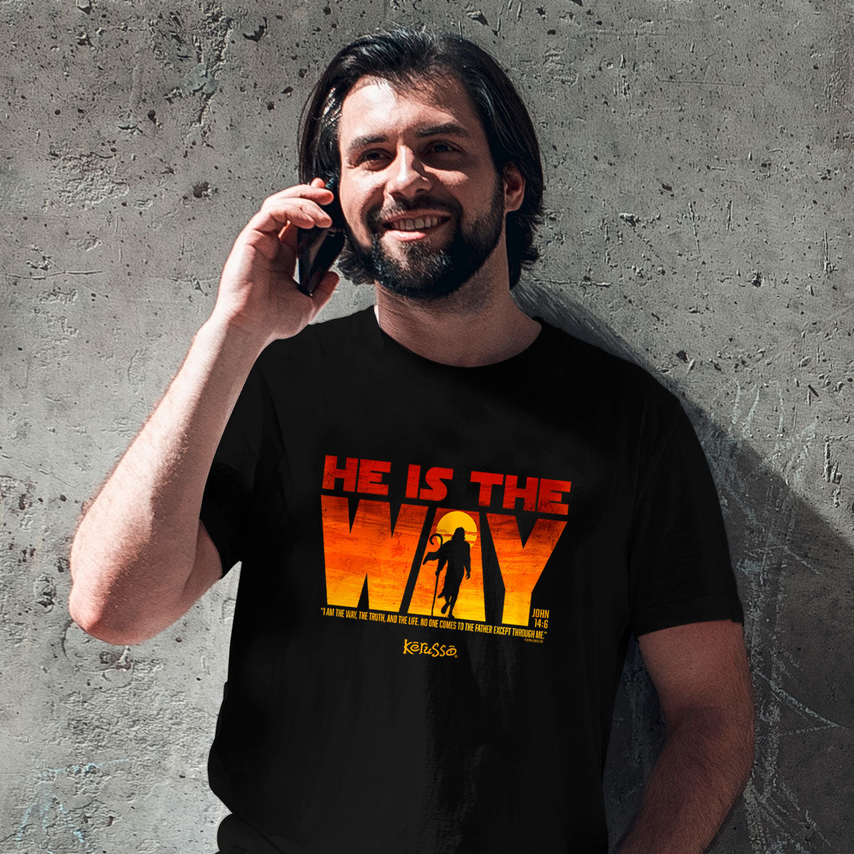 Kerusso Christian T-Shirt He Is The Way