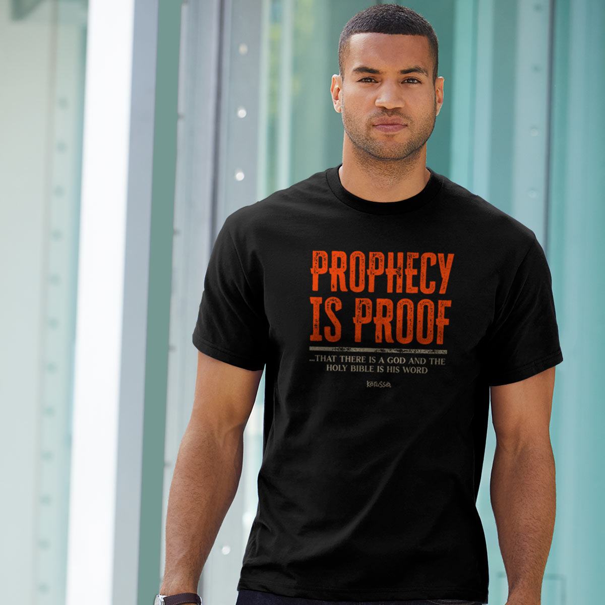 Kerusso Christian T-Shirt Prophecy Is Proof