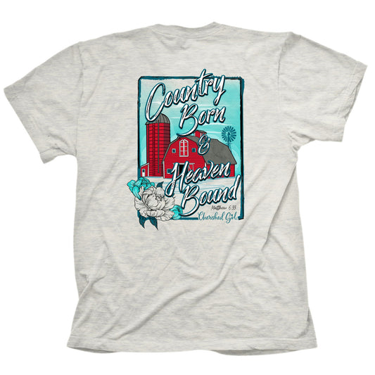 Cherished Girl Womens T-Shirt Country Barn