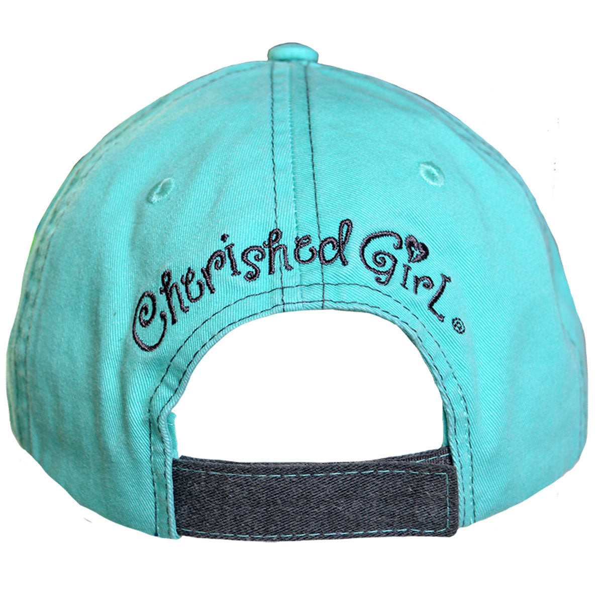 Cherished Girl Womens Cap Amazing Grace Cross