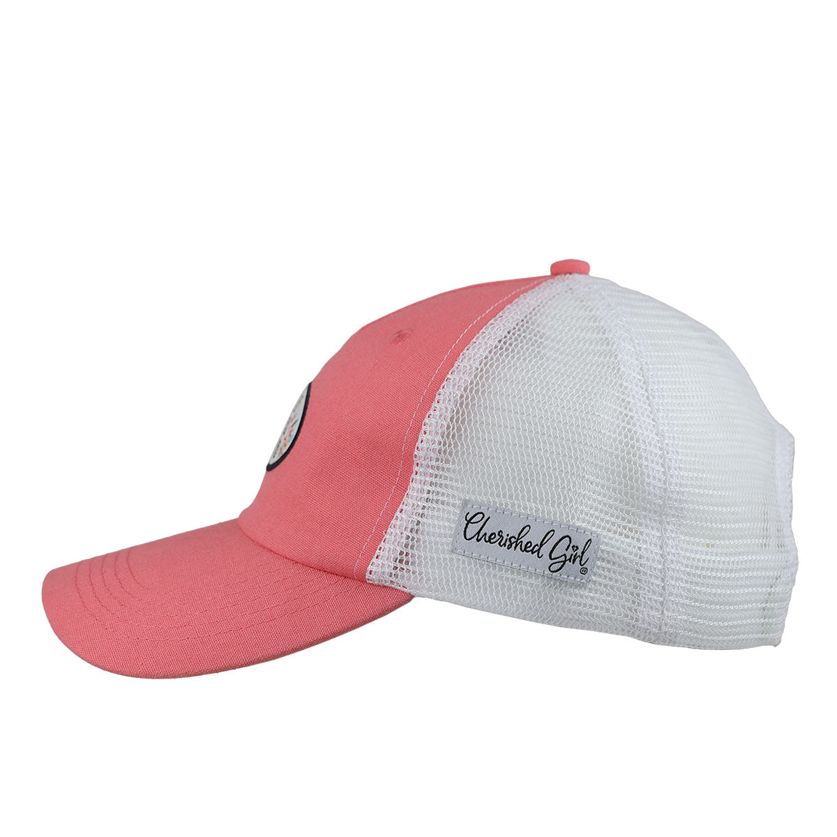 Cherished Girl Womens Cap Loved Chosen Redeemed