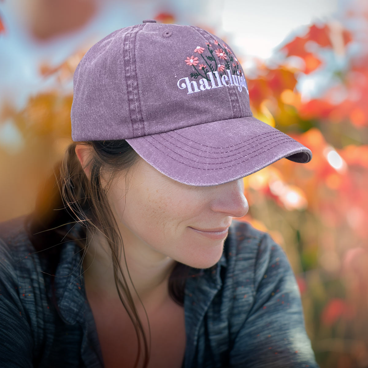 grace & truth Womens Cap Hallelujah