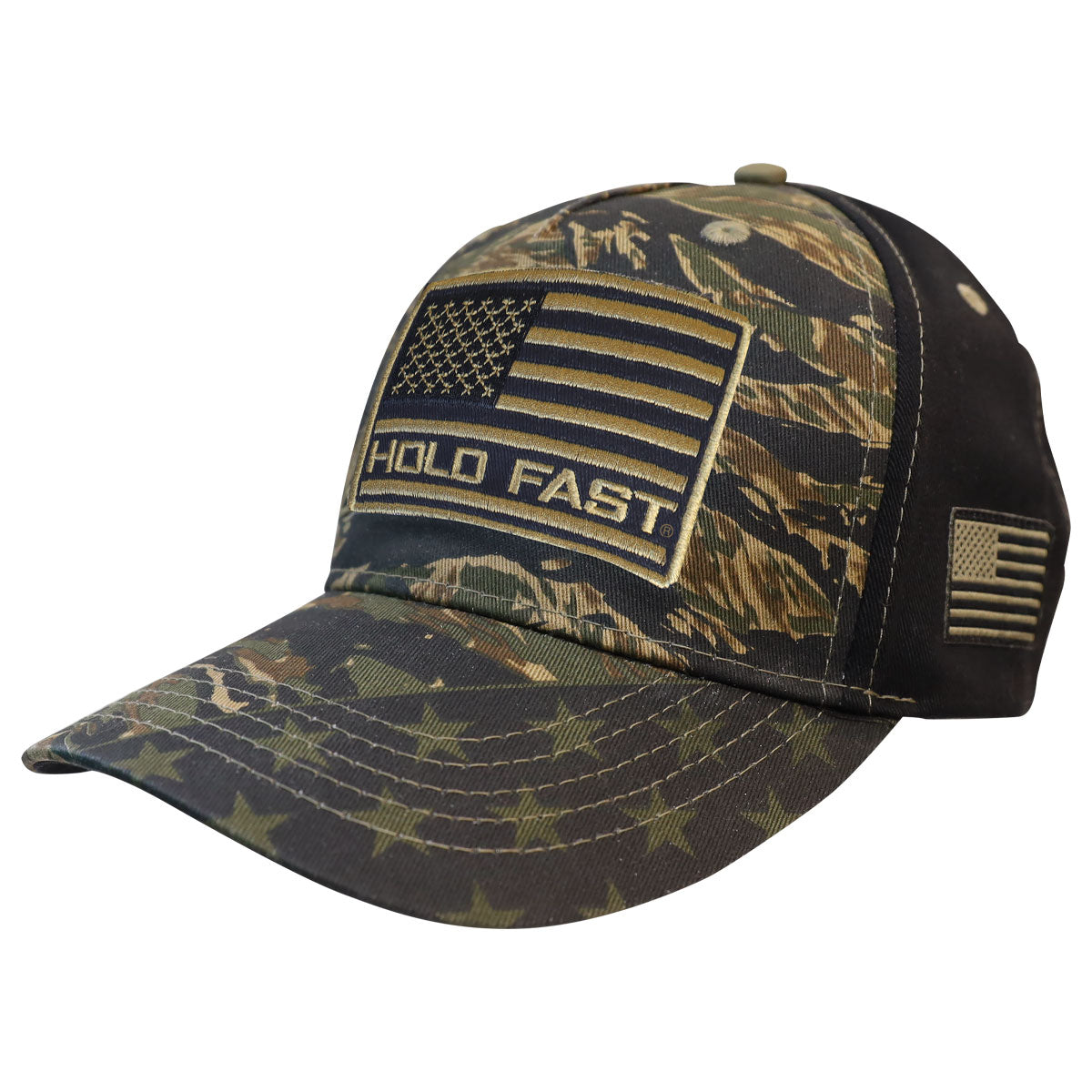 HOLD FAST Mens Cap Tiger Stripe Camo