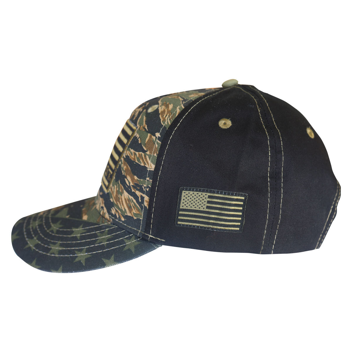 HOLD FAST Mens Cap Tiger Stripe Camo