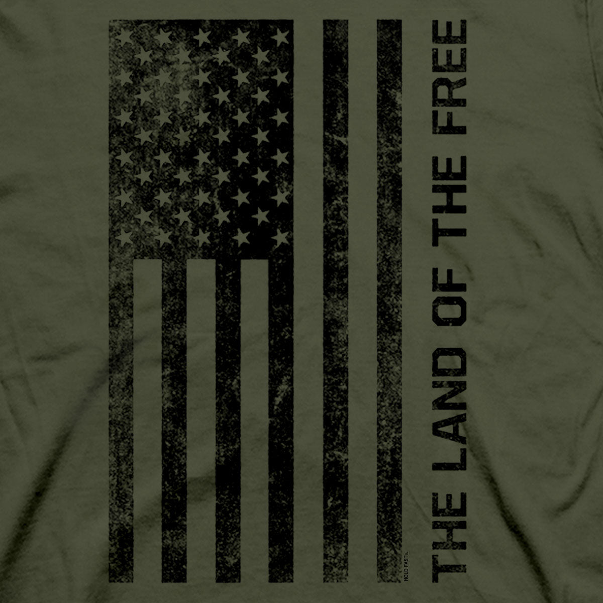 HOLD FAST Mens T-Shirt Freedom Flag