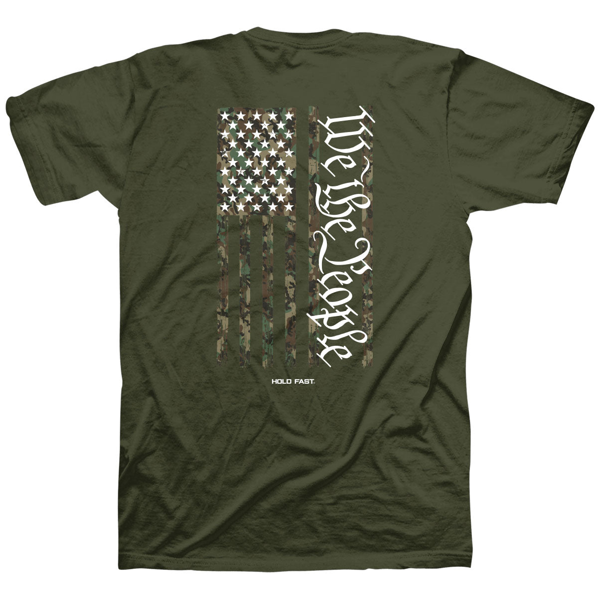 HOLD FAST Mens T-Shirt We The People Camo