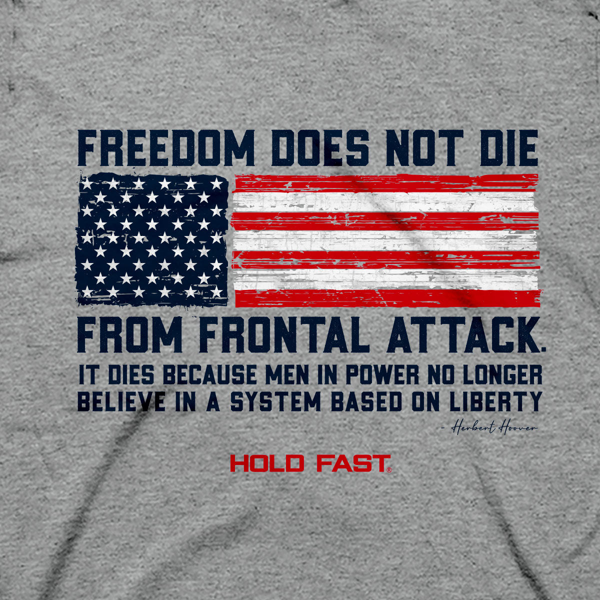 HOLD FAST Mens T-Shirt Frontal Attack