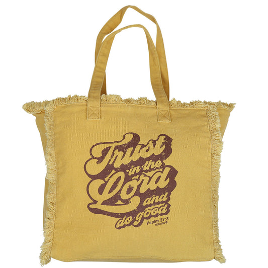 grace & truth Tote Bag Trust In The Lord